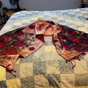 100% silk scarf brand new